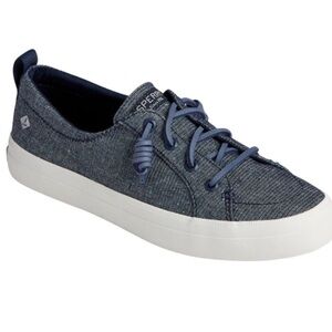 GUC. Sperry Crest Vibe Jersey Sneakers | Navy | Women’s 6.5M | preppy